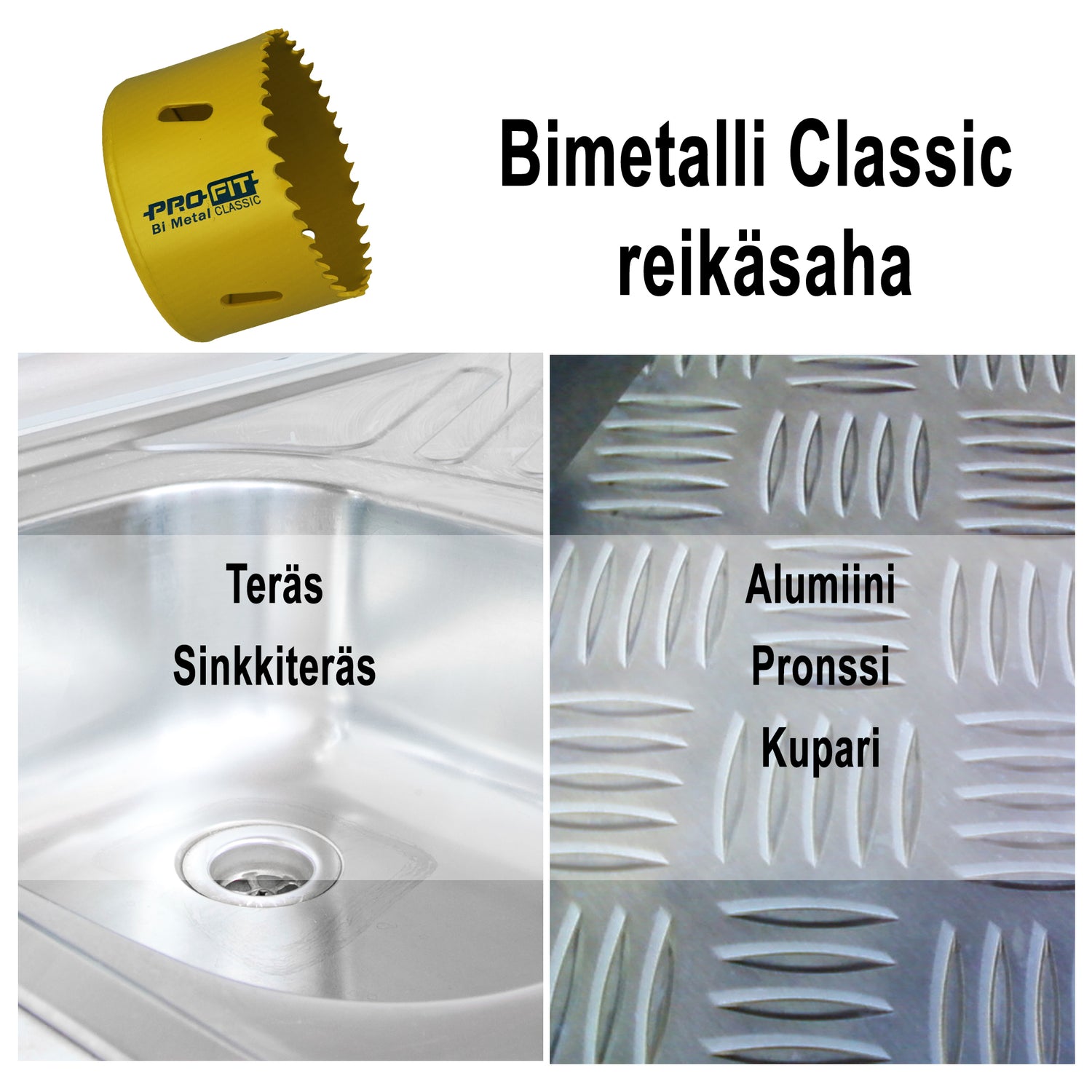 Bimetalli Classic reikäsaha
