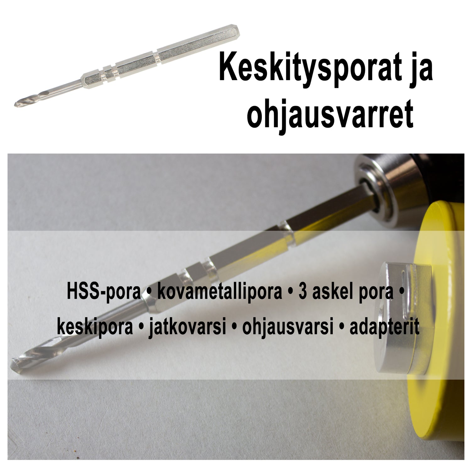Keskitysporat ja ohjausvarret