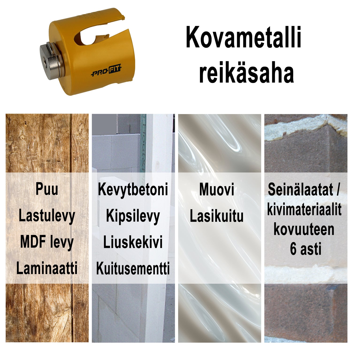 Kovametalli reikäsaha